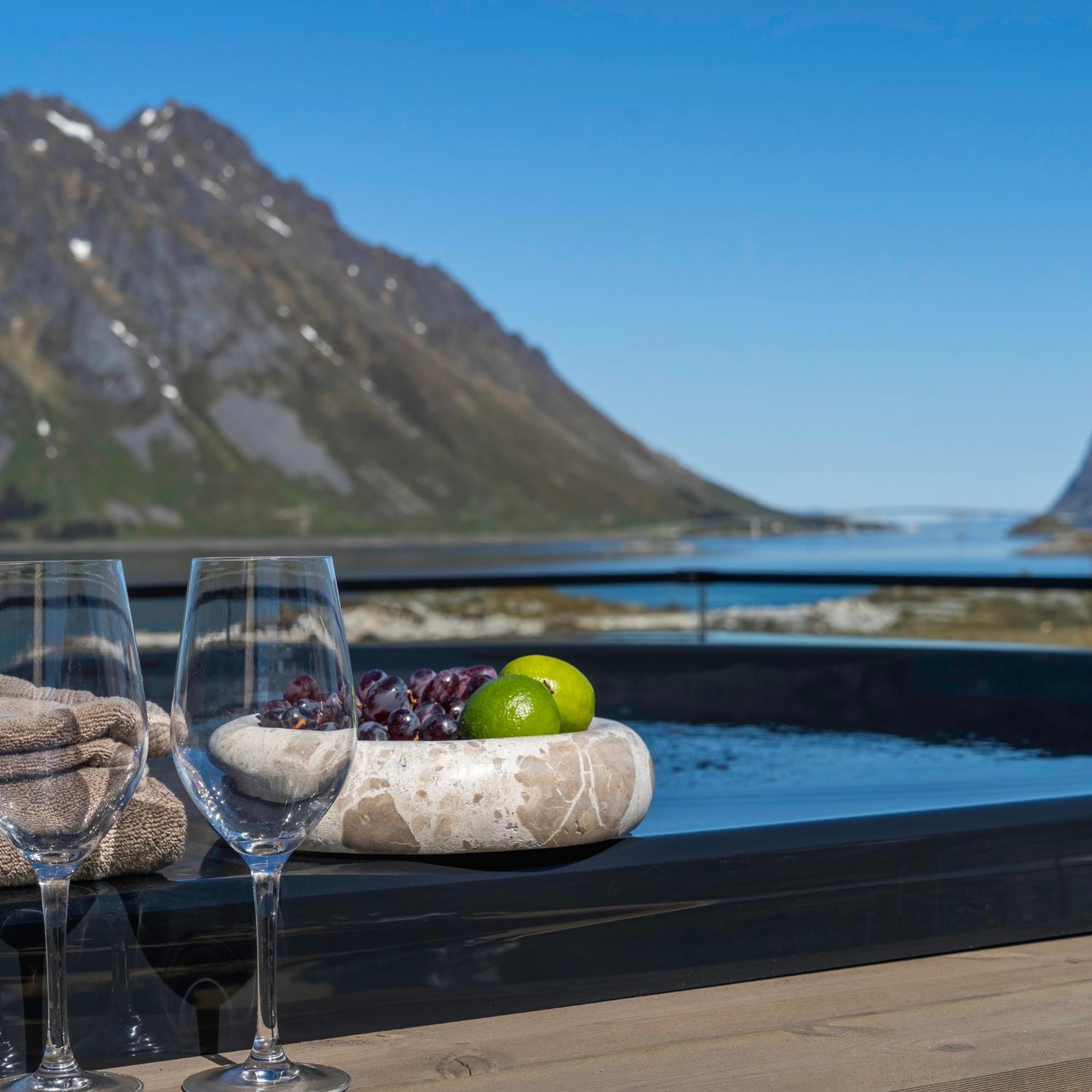 New! Spectacular Cabin In Lofoten Villa Kleppstad ภายนอก รูปภาพ