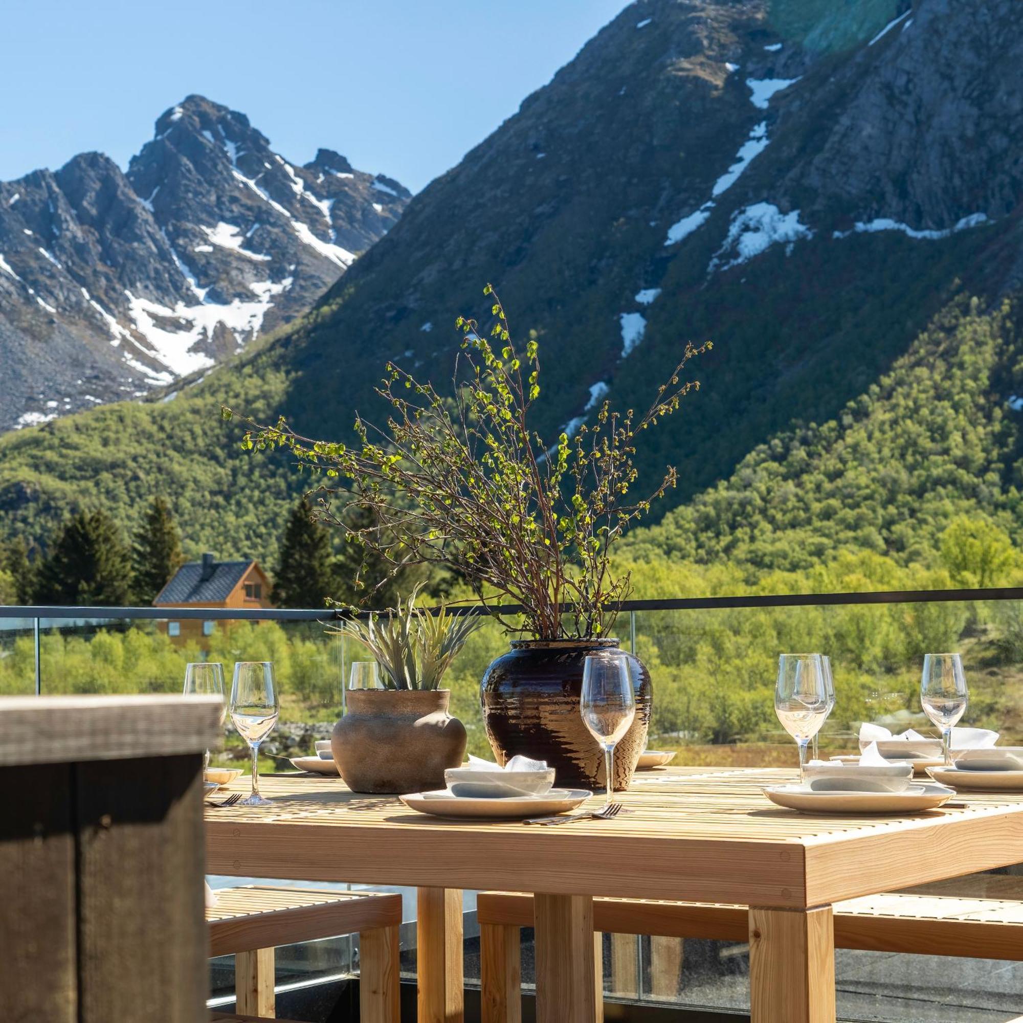 New! Spectacular Cabin In Lofoten Villa Kleppstad ภายนอก รูปภาพ