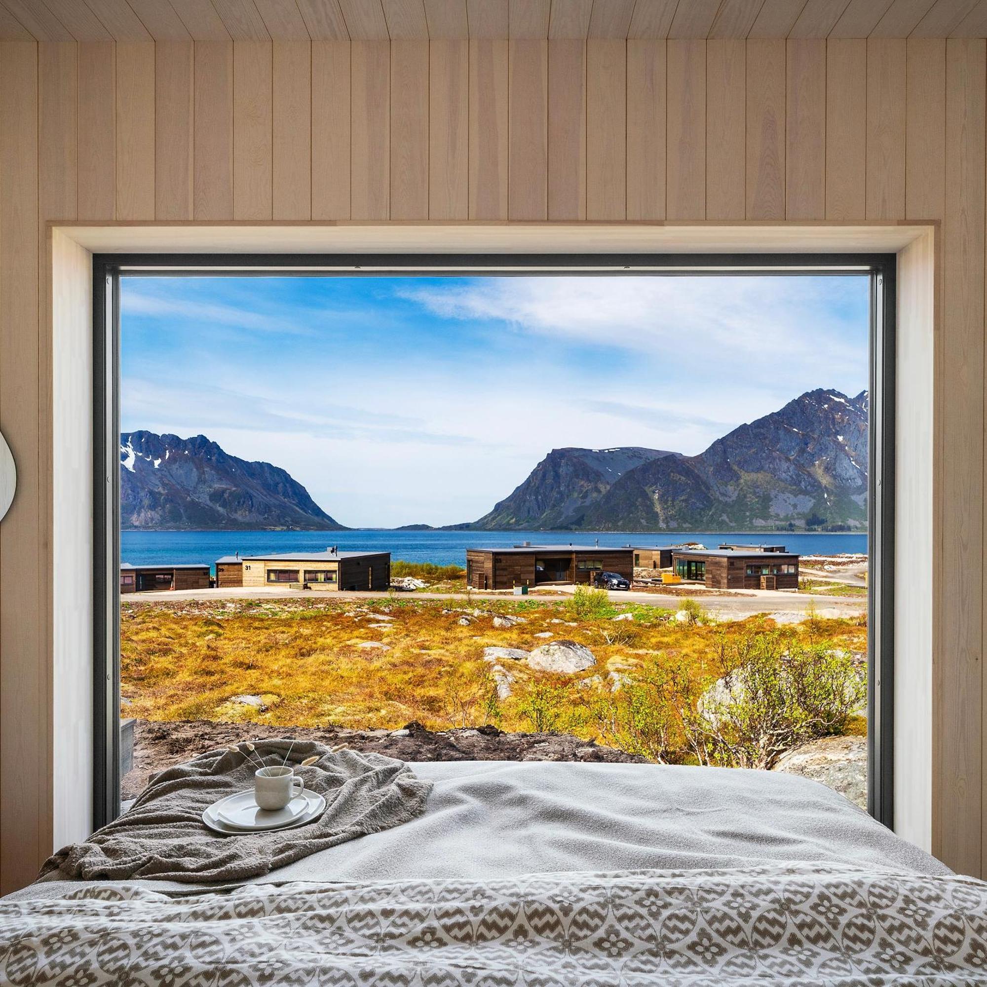 New! Spectacular Cabin In Lofoten Villa Kleppstad ภายนอก รูปภาพ